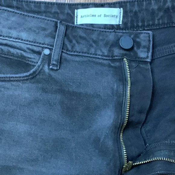 Articles of Society Kate Hi Rise Crop Jeans 28 NWT - Picture 9 of 14